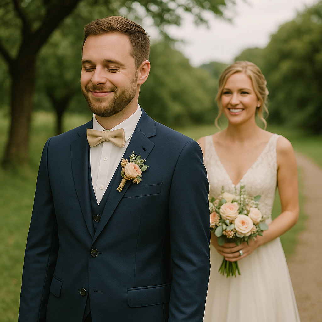 Diese Variante bereuen die wenigsten Paare – so gelingt der perfekte First Look!